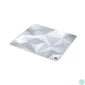 Kép 1/3 - Endorfy Egérpad - Crystal Onyx White L (400x450x3 mm, csúszásgátló, mintás)