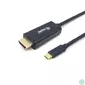 Kép 6/8 - Equip Kábel - 133413 (USB-C to HDMI, apa/apa, 4K/30Hz, műanyag burkolat, 3m)