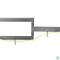 Kép 4/4 - Equip TV Fali konzol - 650341 (32"-55", Max.: 35kg, dönthető, forgatható, fekete)