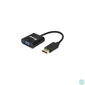 Kép 1/4 - Equip Átalakító - 133435 (DisplayPort -> VGA, apa/anya, fekete)