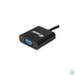 Kép 2/4 - Equip Átalakító - 133435 (DisplayPort -> VGA, apa/anya, fekete)