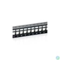 Kép 5/6 - Equip Keystone Patch Panel - 769124 (24 port, 1U, árnyékolt, fekete)