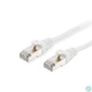 Kép 3/6 - Equip Kábel - 606004 (S/FTP patch kábel, CAT6A, LSOH, PoE/PoE+ támogatás, fehér, 2m)