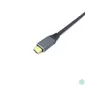 Kép 2/8 - Equip Kábel - 133415 (USB-C to HDMI, apa/apa, 4K/60Hz, aluminium burkolat, 1m)