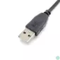 Kép 2/2 - Equip Átalakító Kábel - 128886 (USB-C2.0 to USB-A, apa/apa, fekete, 3m)