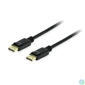 Kép 1/2 - Equip Kábel - 119253 (DisplayPort1.4 kábel, 8K/60Hz, apa/apa, fekete, 3m)