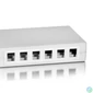 Kép 7/7 - Equip Keystone Fali aljzat - 125460 (12 port, Cat5e/Cat6/Cat6A, fehér)