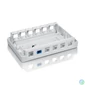 Kép 2/7 - Equip Keystone Fali aljzat - 125460 (12 port, Cat5e/Cat6/Cat6A, fehér)