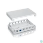 Kép 6/7 - Equip Keystone Fali aljzat - 125460 (12 port, Cat5e/Cat6/Cat6A, fehér)
