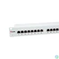 Kép 4/6 - Equip Patch Panel - 326325 (24 port, Cat6, 1U, árnyékolt, szürke)