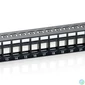 Kép 2/6 - Equip Keystone Patch Panel - 769224 (24 port, 1U, árnyékolatlan, fekete)