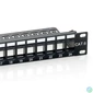 Kép 5/6 - Equip Keystone Patch Panel - 769224 (24 port, 1U, árnyékolatlan, fekete)