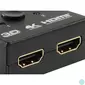 Kép 5/8 - Equip HDMI Switch - 332723 (1x Bemenet, 2x Kimenet, két irányú jelátvitel, fekete)