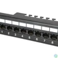 Kép 3/7 - Equip Patch panel - 135425 (24 port, Cat6, árnyékolatlan, fekete)