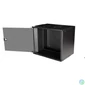 Kép 3/4 - Equip Fali Rackszekrény - EWM-09-5440-B (19", 9U, 540x400mm, lapra szerelt, fekete)