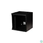 Kép 1/5 - Equip Fali Rackszekrény - EWM-06-3030-B (10", 6U, 300x300mm, lapra szerelt, fekete)