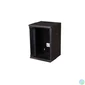 Kép 1/4 - Equip Fali Rackszekrény - EWM-09-3030-B (10", 9U, 300x300mm, lapra szerelt, fekete)
