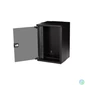 Kép 3/4 - Equip Fali Rackszekrény - EWM-09-3030-B (10", 9U, 300x300mm, lapra szerelt, fekete)