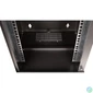 Kép 4/4 - Equip Fali Rackszekrény - EWM-09-3030-B (10", 9U, 300x300mm, lapra szerelt, fekete)