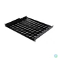 Kép 1/4 - Equip Rackszekrény kiegészítő - EZFS-19-1-60-B (Fix polc, 19", 1U, Mélység: 400mm, fekete)