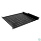 Kép 2/4 - Equip Rackszekrény kiegészítő - EZFS-19-1-60-B (Fix polc, 19", 1U, Mélység: 400mm, fekete)