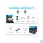 Kép 3/9 - Equip Átalakító - 133476 (USB-C -> USB-C átalakító, apa/anya, fekete) 2db/csomag