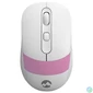 Kép 1/7 - Everest Vezeték nélküli Egér - SM-18 Pink (1600 DPI, 4gomb, optikai, fehér-rózsaszín)
