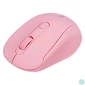 Kép 3/8 - Everest Vezeték nélküli Egér - SM-300 Rose Gold (1600 DPI, 4gomb, optikai, pink)