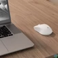 Kép 6/9 - Everest Vezeték nélküli Egér - SM-300 White (1600 DPI, 4gomb, optikai, fehér)