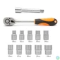 Kép 5/5 - Handy dugókulcs készlet - 10857B (12 db-os, 1/2",  10-24 mm)