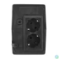 Kép 2/2 - Hikvision Szünetmentes  600VA - DS-UPS600 (2 Schuko, line-interaktív, fekete)