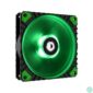 Kép 3/3 - ID-Cooling Cooler 12cm - WF-12025-XT-G (14-35dB, max. 120,96 m3/h, 4pin csatlakozó, PWM, Zöld LED)