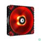 Kép 1/4 - ID-Cooling Cooler 12cm - WF-12025-XT-R (14-35dB, max. 120,96 m3/h, 4pin csatlakozó, PWM, piros LED)
