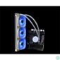 Kép 3/3 - ID-Cooling CPU Water Cooler - AURAFLOW X 360 SNOW (18-35,2dB; max. 126,57 m3/h; 4pin csatlakozó, 3x12cm, PWM, RGB LED)