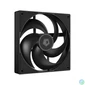Kép 1/7 - ID-Cooling Cooler 14cm - AS-140-K (24,9dB, max. 122,66 m3/h, 4pin, PWM, 14cm, fekete)