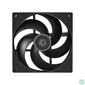 Kép 2/7 - ID-Cooling Cooler 14cm - AS-140-K (24,9dB, max. 122,66 m3/h, 4pin, PWM, 14cm, fekete)
