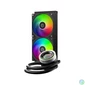 Kép 2/8 - ID-Cooling CPU Water Cooler - FX240 INF (27.2dB; max. 98,54 m3/h; 2x12cm, A-RGB, fekete)