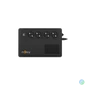 Kép 3/6 - NJOY Szünetmentes  600VA - Soter 600 (4 Schuko kimenet, USB, AVR, line-interaktív, fekete)