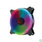 Kép 4/4 - Rampage Cooler 12cm - 4C-120 RGB (max 20,9dbA, 77,30 m3/h, ház hűtésre, RGB LED, fekete)