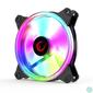 Kép 3/6 - Rampage Cooler 12cm - 6C-120 RGB (max 20,9dbA, 77,30 m3/h, ház hűtésre, RGB LED,fekete)
