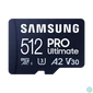 Kép 1/2 - Samsung MicroSD kártya - 512GB MB-MY512SB/WW (PRO Ultimate kártyaolvasóval, Class10, R200/W130, 512GB)