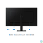 Kép 5/5 - Samsung Monitor 32" - S32D700EAU (VA, 3840x2160, 16:9, UHD, 60HZ, 350cd/m2, 5ms)