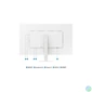 Kép 4/4 - Samsung Monitor 32" - S32D701EAU (VA, 3840x2160, 16:9, UHD, 60HZ, 350cd/m2, 5ms)