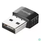 Kép 1/2 - Sandberg Hálózati Wifi Adapter - Micro WiFi USB Dongle (USB; 650Mbps, 2,4GHz/5GHz, Max.: 20m; fekete)