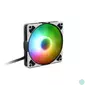 Kép 2/3 - Sharkoon Cooler 12cm - SilentStorm 120 PWM RGB Fan (20,4dB; 93,6 m3/h; 1400rpm; 3pin + 4pin csatlakozó; ház hűtésre)