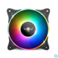 Kép 9/9 - Spirit of Gamer Cooler 12cm - DUAL RGB V120TW (25,3dB; max. 39,6 m3/h; 3pin csatlakozó(Molex); ház hűtésre, RGB LED)