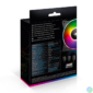 Kép 8/9 - Spirit of Gamer Cooler 12cm - DUAL RGB V120TW (25,3dB; max. 39,6 m3/h; 3pin csatlakozó(Molex); ház hűtésre, RGB LED)