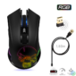 Kép 4/12 - Spirit of Gamer Egér Vezeték nélküli - ELITE-M20 Wireless (4800DPI, 1000Hz, 6 gomb, Omron, harisnyázott kábel, fekete)