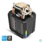 Kép 2/10 - Spirit of Gamer CPU Cooler - CPU AIRCOOLER PRO ARGB (27dB; 1600 RPM; 1x12cm; aluminium/réz)