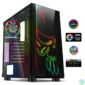 Kép 6/9 - Spirit of Gamer Számítógépház - GHOST ONE RGB (fekete, ablakos, 2x12cm ventilátor, ATX, mATX, 2xUSB3.0, 1xUSB2.0)